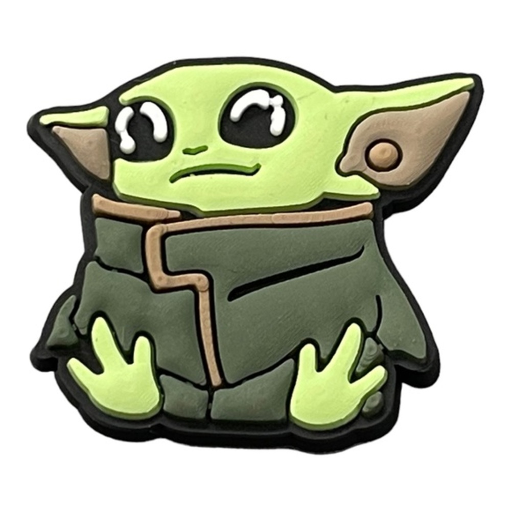 💕3/$13💕BABY YODA (GROGU) CROC CHARM